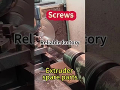 High Performance Twin Screw Extruder Screw Elements wear resistant