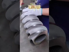 Элементы винта ЛЮБИМЦА PVC PE POM PP для совместно вращающегося машинного оборудования двойного винта пластикового